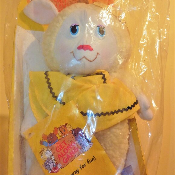 Get Along Gang WOOLMA LAMB 12" Plush Doll vintage TOMY factory sealed 80s TV toy - Picture 1 of 14